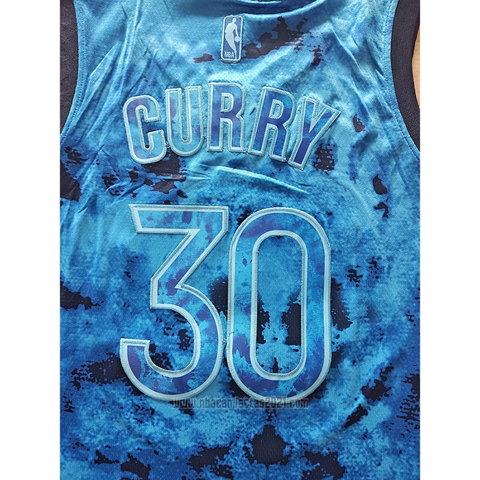 Camiseta Golden State Warriors Stephen Curry #30 Select Series 2023 Azul